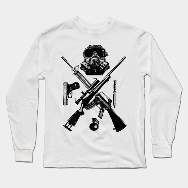 TACTICOOL GEAR Long Sleeve T-Shirt by Cataraga